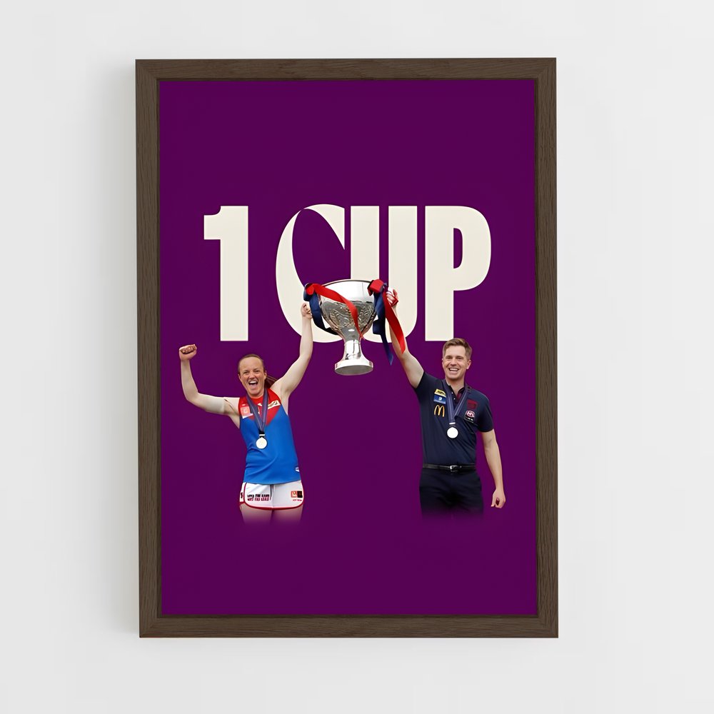 Poster Champions Unis – affiche Football australien (vue 5)